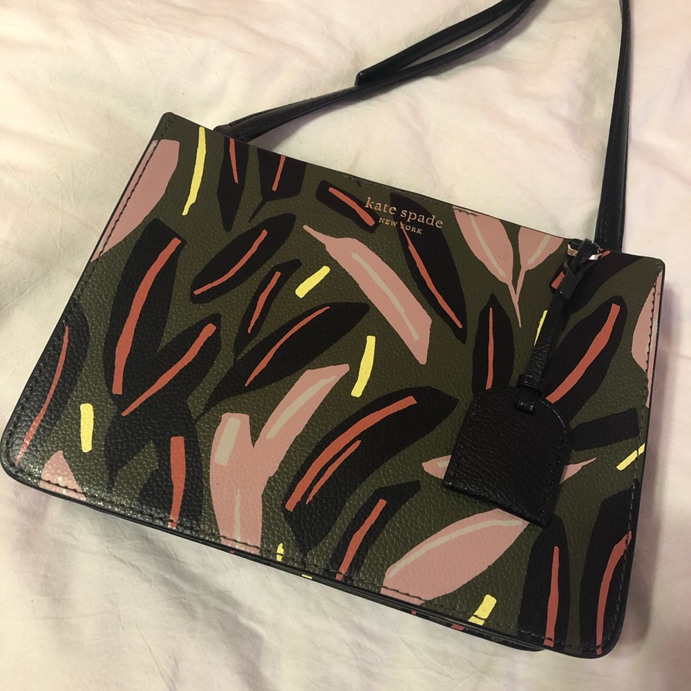 Kate Spade Abstract Print Crossbody Bag